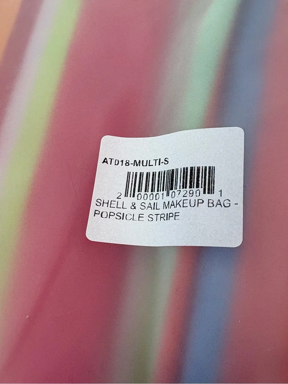 Dairy Boy | Shell & Sail Makeup Bag | Popsicle Stripe| NEW